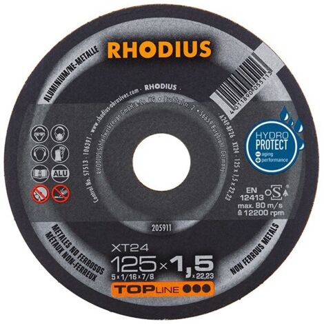 RHOD 205911 XT Trennscheiben XT 24 125x1,5x22,23 (1/2)