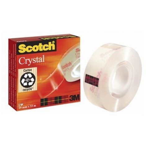 Cinta adh scot supertransparente 33 mt x 19 mm 600/1933ci