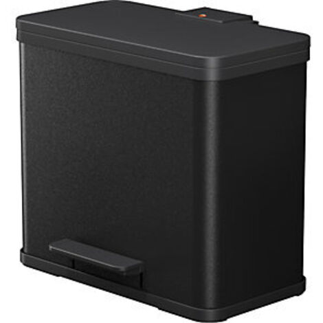Cubo con pedal Oko Trio Plus tamaño L 3x9 L negro 0633-260 Hailo