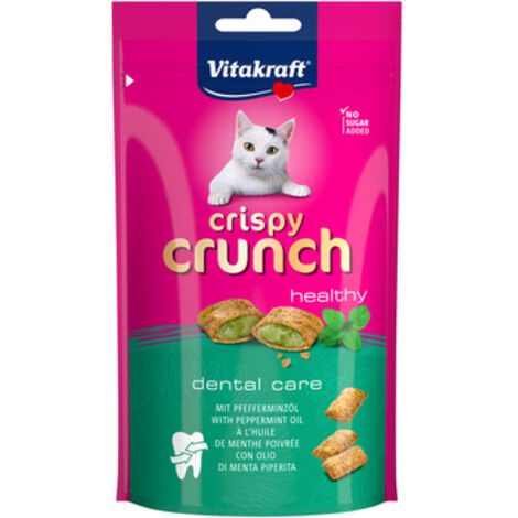 Golosina dental para gatos Vitakraft CRISPY CRUNCH 60g