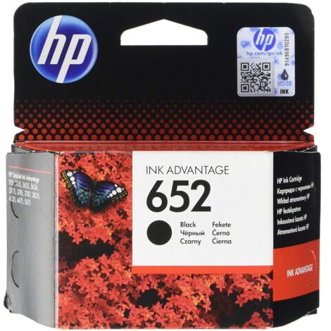 HP 652 Original Negro (1/2)