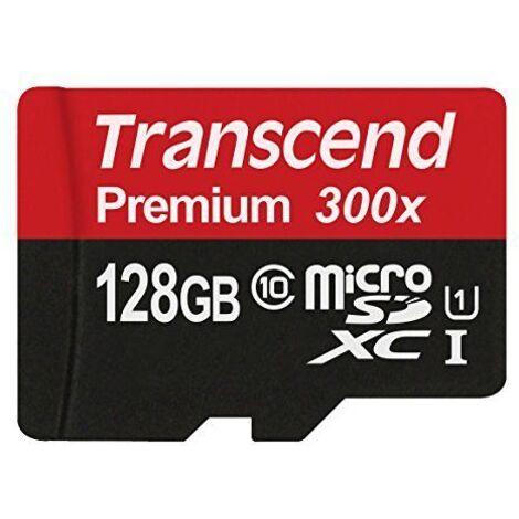 Transcend microSDXC        128GB Class 10 UHS-I 400x + SD Adapter (1/5)