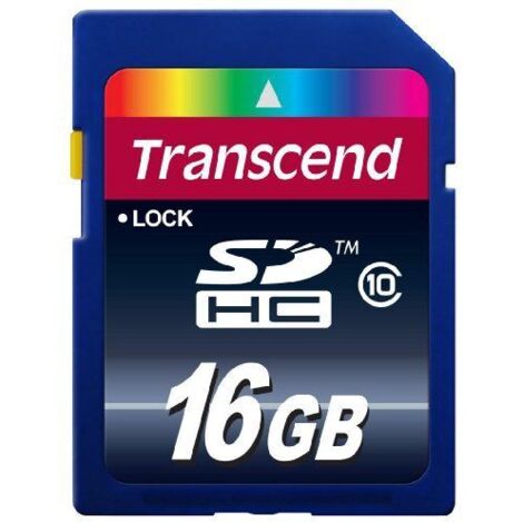 Transcend SDHC              16GB Class 10 (1/5)