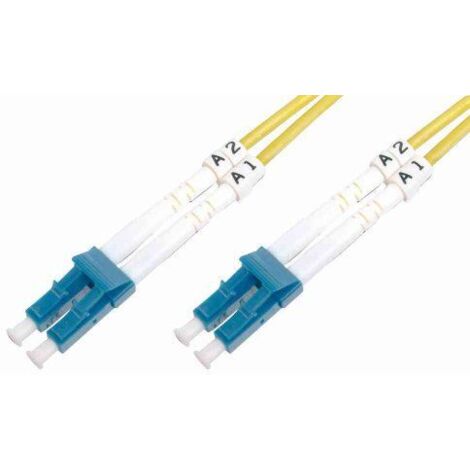 DIGITUS LWL Patchkabel LC(APC)- LC 2m Singlemode Duplex OS2 (1/3)