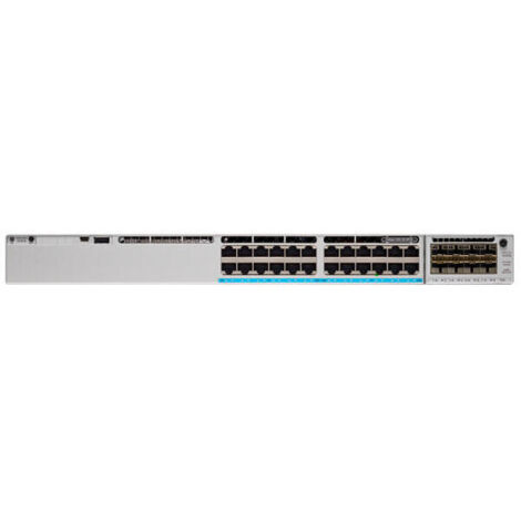 Cisco Catalyst 9300 - Network Advantage - conmutador - 24 puertos - Gestionado - montaje en rack (1/2)