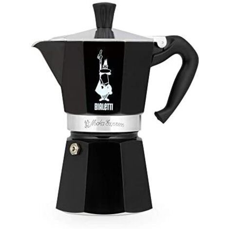 MOKA EXPRESS BLACK 6 CUPS