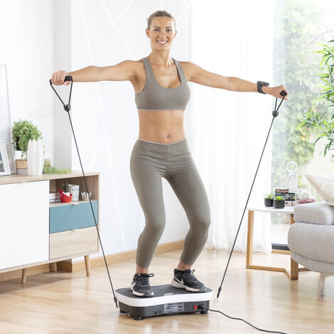 ¡Ponte en forma con InnovaGoods gracias a sus novedades de deporte y fitness, como con la Plataforma Vibratoria de Entrenamiento con Accesorios y Guà (1/5)