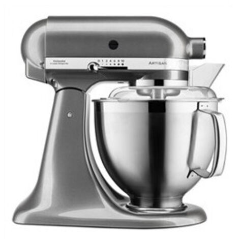 Robot de cocina artisan 4,8L  plata medallon ( + 6 accesorios)  5KSM185 PS EMS KitchenAid