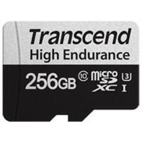 Transcend microSDXC 350V   256GB Class 10 UHS-I U1 (1/2)