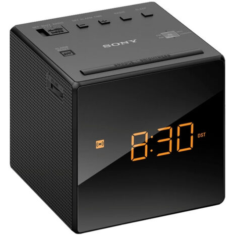 RADIODESPERTADOR 1 ALARMA NEGRO