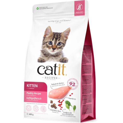 Pienso para gatito junior Catit Recipes - Receta de Aves para KITTEN