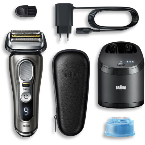 Braun Series 9 Pro 9485cc - Folienschaber - 0,05 mm - Schwarz - Silber - LED - Akku (1/5)