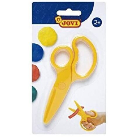 Tijera escolar jovi corta pasta en blister (1/2)