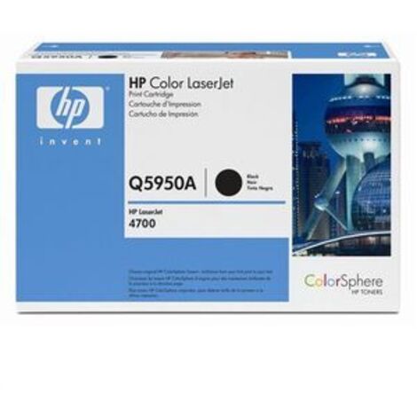 HP Cartucho de tóner original LaserJet 643A negro (1/5)