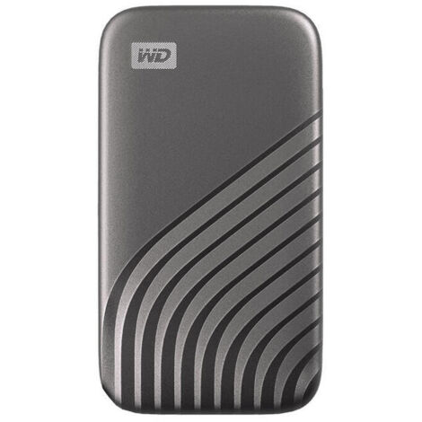 Disco Externo SSD Western Digital My Passport SSD 1TB/ USB 3.2/ Gris (1/4)