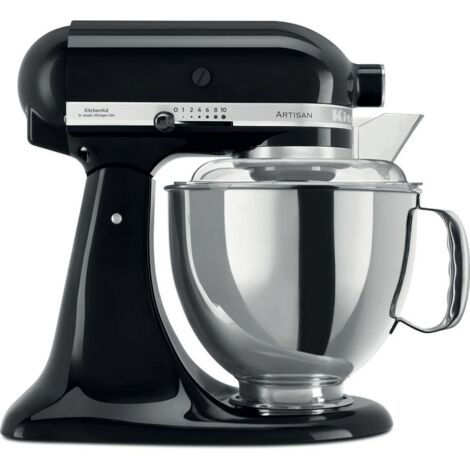 KitchenAid Artisan 5KSM175PSEOB robot de repostería negro 4,8 L