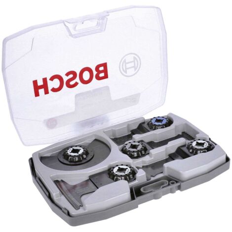 Bosch Starlock Best of Cutting - Juego de cuchillas para herramienta multifunción - 5 piezas - Starlock