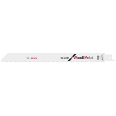 BOSCH HOJA SIERRA SABLE FLEX METAL-MADERA 2U S1122HF=2608656270