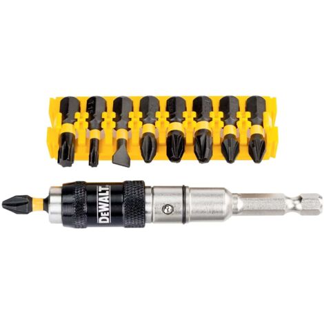 Juego de 10 puntas de impacto con portapuntas Dewalt DT70518T-QZ (1/5)