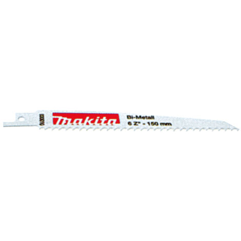 MAKITA BRZESZCZOT DO PIŁ SZABLASTYCH BIM 150x1,5mm /5szt. MET. KOL., MAT. IZOL., STAL (1/4)