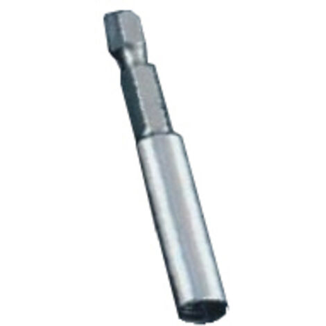 Portapuntas Magnético Jonnesway 1/4 x 60 mm D160MH1AD, Uso Profesional, Acero Inoxidable, Soporte Magnético de Neodimio, Reemplazo Rápido de Brocas y Puntas de 1/4"