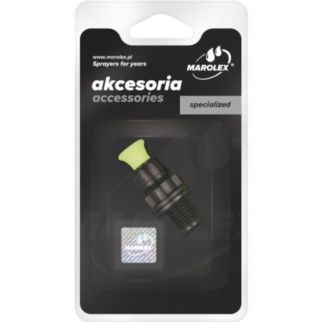 Marolex Zawór de seguridad Alka Line, ideal para sistemas de presión, alta resistencia a alcalinos, protección confiable, fácil de instalar y mantener, durabilidad superior.