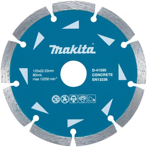 Makita tarcza diamentowa 125x22,23mm segment (na sucho) beton