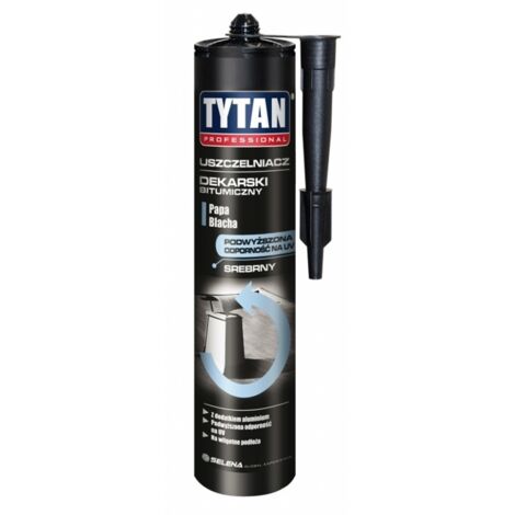 SELLADOR DE TECHOS DE TITANIO 280ML NEGRO - SIL DEK TC