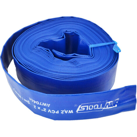 AWTOOLS Manguera de agua 2"x 50m PVC/AZUL