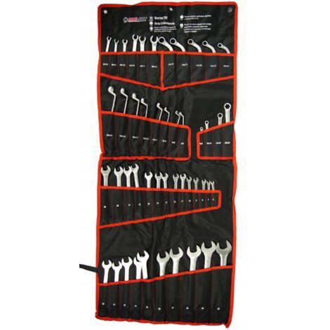 Marpol Juego de 47 llaves combinadas fijas y estrella 12 puntos de 6-32 mm kit llave Torx y poligonales (1/5)
