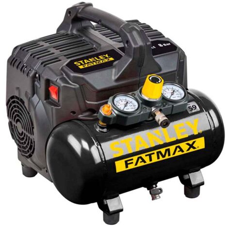 Compresor de aire STANLEY portátil silencioso DST 101/8/6 de 6 lt