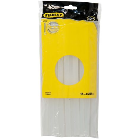 STANLEY STHT1-70432 Barras traslúcida 24unidades por bolsa 12mm x 254mm  STANLEY STHT1-70432