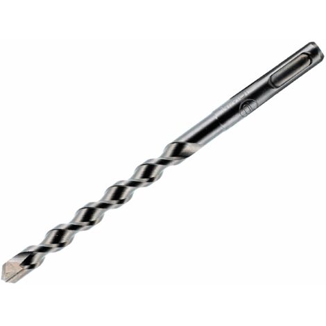 broca para martillo sds-plus 2 puntas doble canal largo 160mm broca 5mm