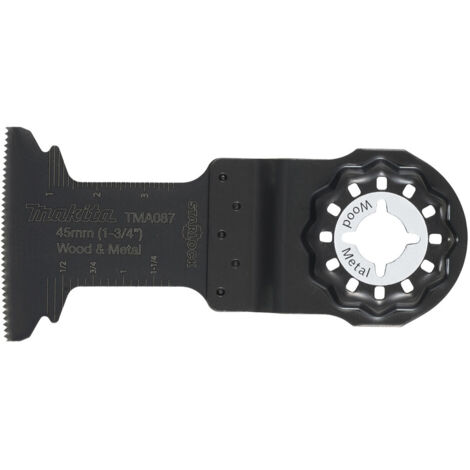 Makita E-25448 Starlock Hoja de corte por inmersión 45x45mm BiM TMA087 Madera