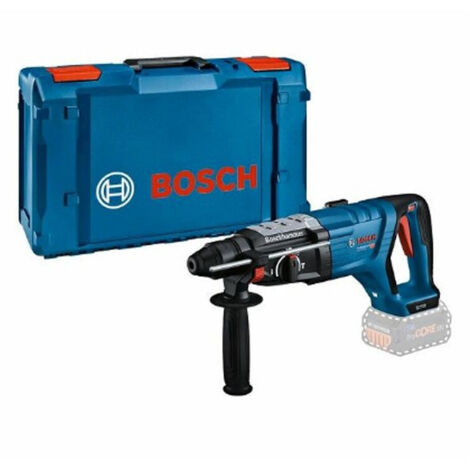 Bosch Professional 18V System martillo perforador a batería GBH 18V-28 D, KickBack Control, incl paño de limpieza, empuñadura auxiliar, calibre de profundidad, bandeja, sin batería/cargador