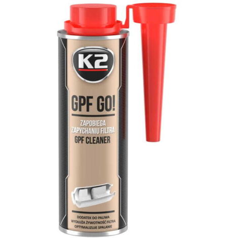 Aditivo para combustible K2 GPF GO que previene la obstrucción del filtro (250 ml) (1/3)