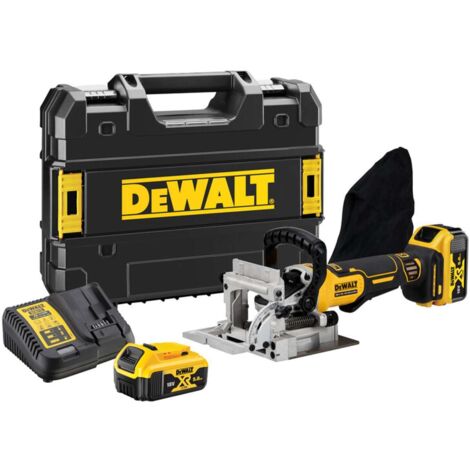 Fresadora de láminas DEWALT XR 18V 5.0 Ah - 2 baterías, cargador - DCW682P2-QW