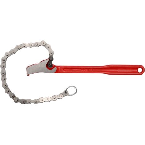 Yato YT-22260, Cadena de llave de tubo de 300 mm, ideal para aflojar tuercas y pernos difíciles de alcanzar.