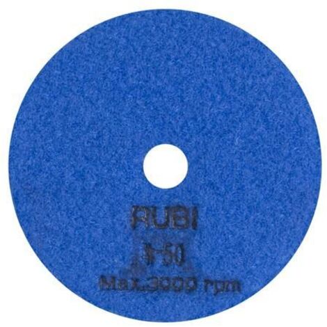 RUBI 62970 Disco Flexible Diamantado Para Pulir 100 mm Grano 50 - ref: 62970