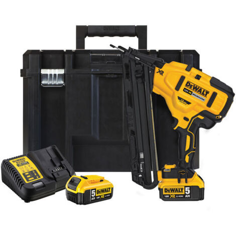 DEWALT GWOŹDZIARKA 18V DCN650P2 25° 32-63mm 15GA 2x5,0Ah BL