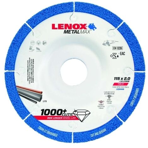 IRWIN Disco para metal 125mm Tipo 27, ideal para corte y eliminación de rebabas, diseño resistente y eficiente, máxima precisión en acabados, herramienta profesional, color metálico. (1/5)