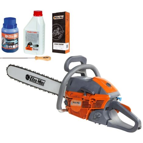 Motosierra a Gasolina Oleo-Mac GSH560 18" .325 para corte de madera, motor potente, cadena de alta precisión y gran durabilidad