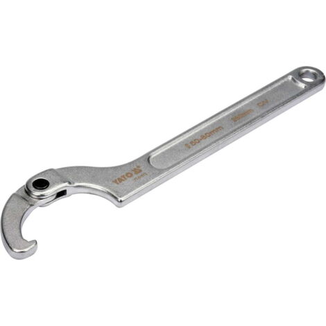 LLAVE DE GANCHO YATO CON NARIZ ARTICULADA 5080mm