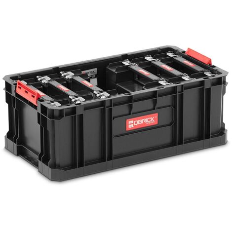 Qbrick System - Cajas de almacenamiento (6 unidades, 6 cajas de almacenamiento para piezas pequeñas)