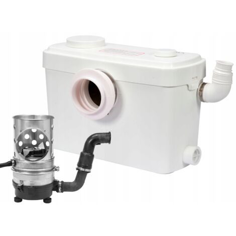 FALA Sistema de elevación, 600 W, 150 l/min, altura de elevación mx. 9,5 m, 3 entradas, silencioso, retroceso