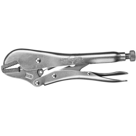 Pinza torno, bocas de agarre dentado, Largo : 175 mm, Modelo picos rectos, capacidad de fijación 38 mm (1/3)