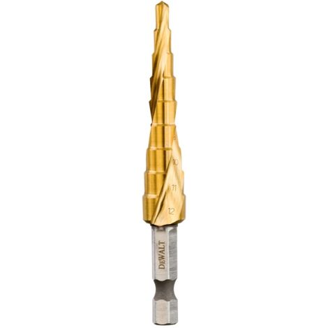 Broca cónica para metal Extreme Impact, Ø 4 - 12 mm  DeWalt DT5026-QZ