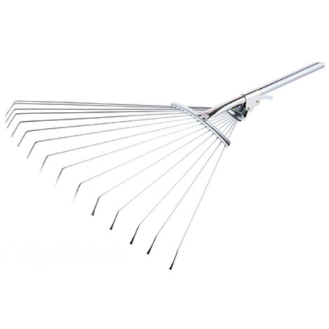 Escoba jardin regulable mango metalico 99400 flo