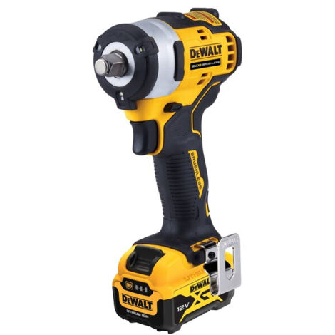 Dewalt – Atornilladora 1/2' XR 12V con batería 5Ah y caja Tstak – Par máximo 340Nm – Motor Brushless – DCF901P1QW (1/7)