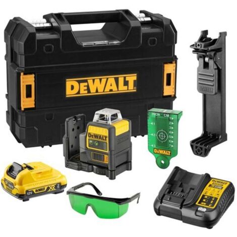Láser Autonivelante DeWALT DCE0811D1G (1 x 2,0 h + DCB107 +  TSTAK II)